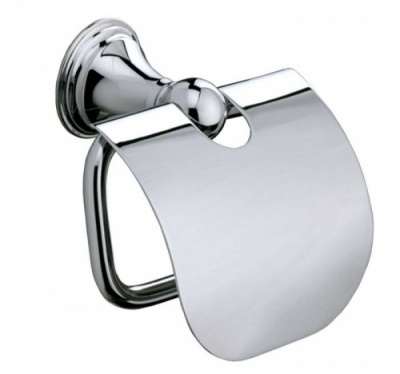 Genoa toilet roll holder with cover